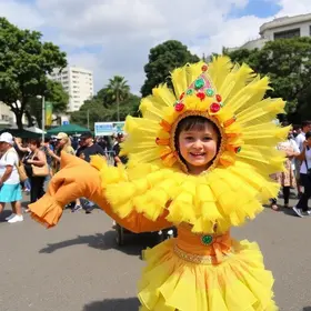 guia infantil de carnaval