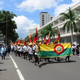 desfiles das escolas do Grupo de Acesso 1