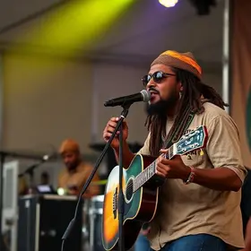reggae no gramado