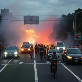 CET interdita vias em Itaquera