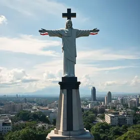 mirante com letreiro Jesus