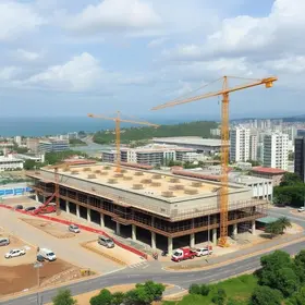 visita às obras do novo Terminal Itaquera