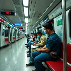 estações do metrô de São Paulo