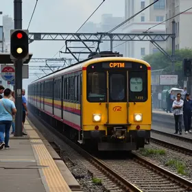 greve dos ferroviários em SP