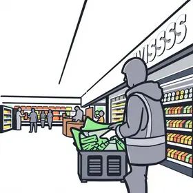 vagas no setor de supermercados
