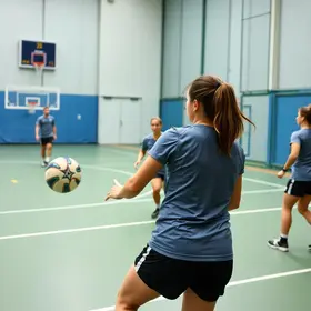 Treino Aberto de Handebol Feminino