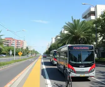 corredor de ônibus